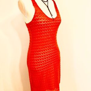 Vintage Crochet Sundress - Small